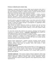 Priežastys trukdančios įeiti į užsienio rinką