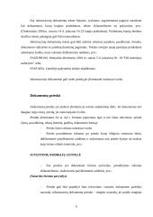 Informaciniai dokumentai. Jų reikšmė. Informacinių dokumentų įforminimas 6 puslapis