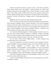 Socialinės pedagogikos raida 2 puslapis