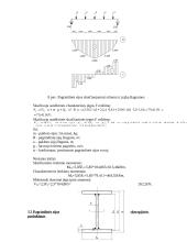 Sijų ir kolonų projektavimas 8 puslapis