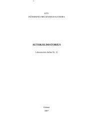 Autokolimatorius