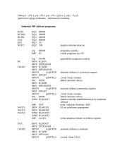 Bendrosios paskirties mikroprocesorinė sistema (MPS) 7 puslapis