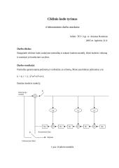 Ciklinio kodo tyrimas