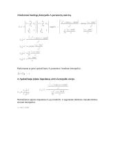 Dvipolių ir keturpolių grandinės charakteristikos 2 puslapis