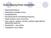 Žodinis bendravimas (ir patarimai) 18 puslapis