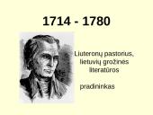 Kristijonas Donelaitis. Gyvenimas ir kūryba  2 puslapis