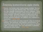Kas yra melas? 11 puslapis
