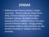 Ramzis II - biografija bei nuveikti darbai 2 puslapis
