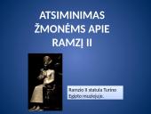 Ramzis II - biografija bei nuveikti darbai 7 puslapis