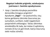 XX amžiaus vidurio modernioji proza. Jurgis Savickis, Vincas Mykolaitis – Putinas 6 puslapis