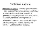 Elektromagnetinė indukcija ir nuolatiniai magnetai 9 puslapis