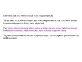 Elektromagnetiniai virpesiai bei elektromagnetinės bangos 11 puslapis