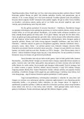 Senoji literatūra suteikia galimybę praeityje rasti bei plėtoti vertybes, kurios būtų svarbios dabartyje 2 puslapis