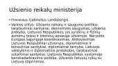 Dabartinės vyriausybės struktūra 13 puslapis