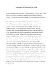 Svarbiausios vertybės Antikos literatūroje