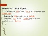Renesansas XIV – XVI a. 4 puslapis