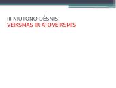 I, II ir III Niutono dėsniai 7 puslapis