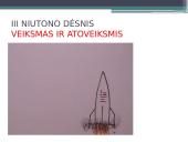 I, II ir III Niutono dėsniai 8 puslapis