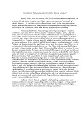 Literatūrinis Antigonės paveikslas Sofoklio dramoje ,,Antigonė“