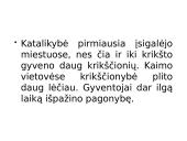 Kultūros ir ūkio pokyčiai priėmus krikščionybę 5 puslapis