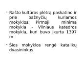 Kultūros ir ūkio pokyčiai priėmus krikščionybę 9 puslapis