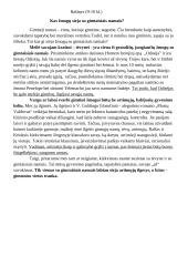 Kas žmogų sieja su gimtaisiais namais? (Homeras, Goldingas)