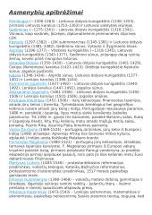 Asmenybių apibrėžimai