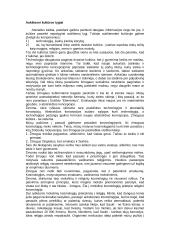 Kultūra. Referatas paremtas M. Yčo knyga - "Apie biologiją" 5 puslapis