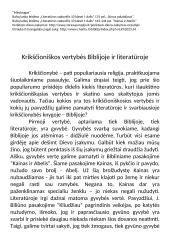 Krikščioniškos vertybės Biblijoje ir literatūroje   2 puslapis