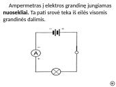 Pasiruošimas “Elektros” skyriaus laboratoriniams darbams 12 puslapis
