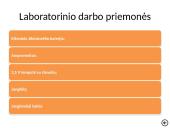 Pasiruošimas “Elektros” skyriaus laboratoriniams darbams 16 puslapis