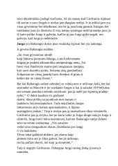 "Baltaragio malūnas" - veikėjų charakteristikos 4 puslapis