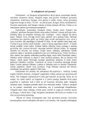 Ar aukojimasis turi prasmę?