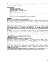 Klasių aprašymas ir duomenų spausdinimas į failą 2 puslapis