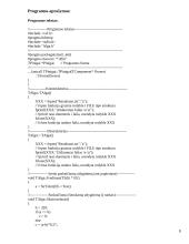 Klasių aprašymas ir duomenų spausdinimas į failą 3 puslapis