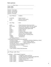 Klasių aprašymas ir duomenų spausdinimas į failą 6 puslapis