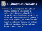 "Metai" - lakštingalos epizodo analizė  11 puslapis