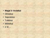 Centrinės Amerikos civilizacijos ir jų kultūrinis paveldas 20 puslapis