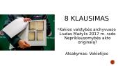 Vasario 16-osios klausimanija  9 puslapis