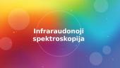 Infraraudonoji spektroskopija