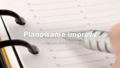 Planowanie imprezy