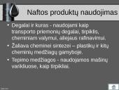 Naftos perdirbimo produktai ir jų panaudojimas 8 puslapis