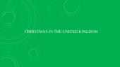 Christmas in the United Kingdom (UK)