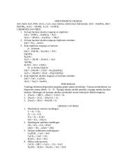 Oksidai ir jų formulės 2 puslapis