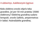 Elektros srovės stipris 11 puslapis