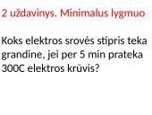 Elektros srovės stipris 7 puslapis