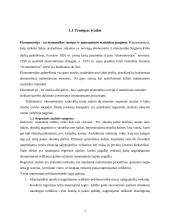 Ekonometrija - tai ekonomikos teorijos ir matematinės statistikos junginys 2 puslapis