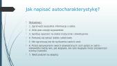 Co to jest autocharakterystyka? 3 puslapis