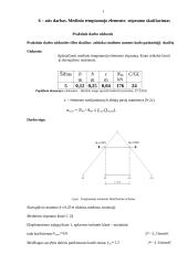 Medinio tempiamojo elemento  stiprumo skaičiavimas