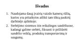 Vaizdo stebėjimo kameros sandėliuose 12 puslapis